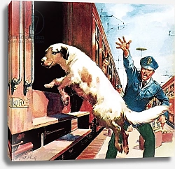 Постер МакКоннел Джеймс Lampo, the travelling dog