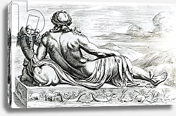 Постер Перье Франсуа (грав) River Nile, c.1653 4