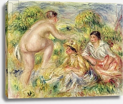 Постер Ренуар Пьер (Pierre-Auguste Renoir) Young Girls in the Countryside, 1916