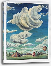 Постер Хаббард-Форд Кэролин Big Clouds Over Circus Tents, 1992