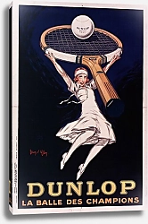 Постер Д'Илен Жан Dunlop, la balle des champions