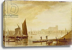 Постер Даниэль Уильям Westminster Bridge and Abbey, 1813