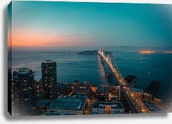 Постер Вечерний Сан-Франциско
