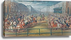 Постер Школа: Французская Carousel of Amazons in 1682