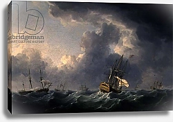 Постер Брукинг Чарльз English Ships Running Before a Gale