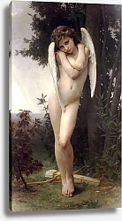 Постер Бугеро Вильям (Adolphe-William Bouguereau) Мокрый купидон
