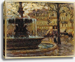 Постер Сиданер Анри La fontaine, Paris, 1904
