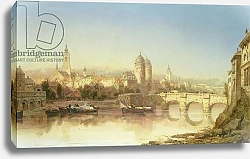 Постер Уэбб Джеймс A View of Heidelberg, 1873