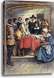 Постер Харди Эвелин Illustration for the Young Pilgrims 3