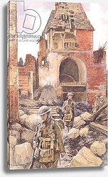 Постер Фламенг Франсуа British Soldiers in the Ruins of Peronne, 1917