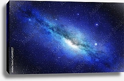 Постер Звёздное скопление в космическом пространстве