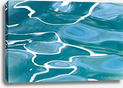 Постер Абстрактная поверхностнь воды