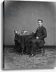 Постер Американский фотограф Thomas Edison, c.1877-78