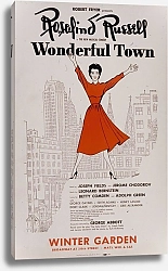 Постер АртКрафт Литограф Rosalind Russell in the new musical comedy Wonderful Town