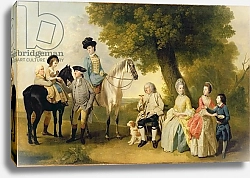 Постер Зоффани Йоханн The Drummond Family, c.1769