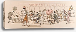 Постер Гурса Жорж Grand café de la Plage