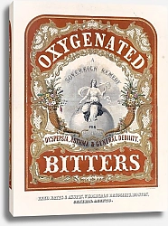 Постер Неизвестен Oxygenated bitters. A sovereign remedy for fever; ague, dyspepsia, asthma; general debility