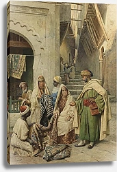 Постер Бартолини Филиппо Посещение ковровой лавки