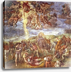 Постер Микеланджело (Michelangelo Buonarroti) Conversion of St. Paul