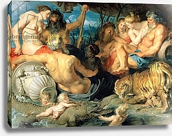 Постер Рубенс Петер (Pieter Paul Rubens) The Four Continents, 1615