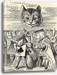 Постер Тениель Джон The King of Hearts arguing with the Executioner, from 'Alice's Adventures in Wonderland' 1891
