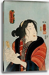 Постер Куниеси Утагава Bandō Shūka as Hashimotoya Shiraito