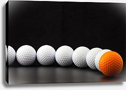 Постер Мячи для игры в гольф