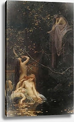 Постер Fairies by the Brook, 1895