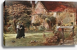 Постер Уокер Франсис Milton's Cottage and Garden, Chalfont St Giles