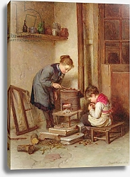 Постер Фрер Пьер Roasting Chestnuts, 1882