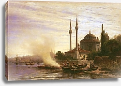Постер Боголюбов Алексей Золотой рог в Константинополе