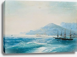 Постер Айвазовский Иван Корабли недалеко от побережья 1886