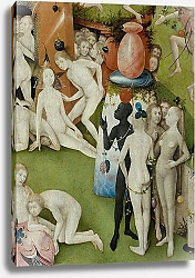 Постер Босх Иероним The Garden of Earthly Delights: detail of the central panel, c.1500