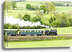 Постер Узкоколейная железная дорога, Уэльс, Великобритания