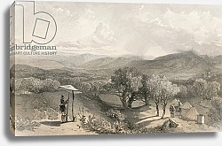 Постер Симпсон Вильям The valley of Baidar, from rear Petroski's villa, looking east