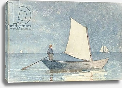 Постер Хомер Уинслоу Sailing a Dory, 1880