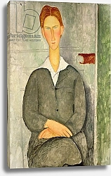 Постер Модильяни Амедео (Amedeo Modigliani) Young boy with red hair, 1906