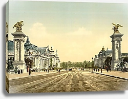Постер Франция. Париж, проспект Никола II