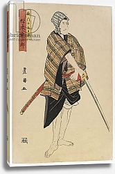 Постер Тоёкуни Утагава Actor Matsumoto Koshiro, Edo period, late 16th-early 17th century