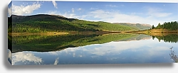 Постер Россия, Алтай. Озеро на плато Улаган