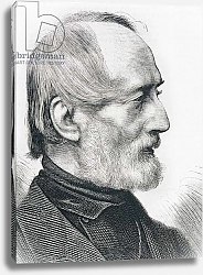 Постер Школа: Итальянская 19в Giuseppe Mazzini Italian Writer, Revolutionary and Political Thinker