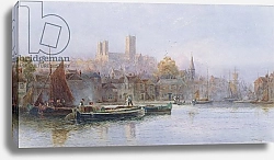 Постер Ллойд Уокер Lincoln Cathedral from the River
