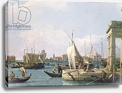 Постер Каналетто (Giovanni Antonio Canal) The Punta della Dogana, 1730