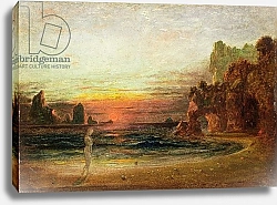 Постер Данби Франсис Study for 'Calypso's Grotto', c.1843