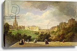 Постер Овр Пьер View of Edinburgh, the Walter Scott Monument
