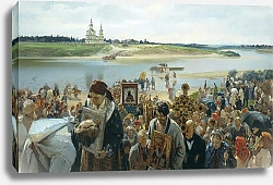 Постер Прянишников Илларион Крестный ход. 1893