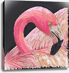 Постер Адамсон Кирсти (совр) Flamingo 3