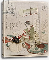 Постер Шинсай Рюрюку Black Pheasant from the series 'A Contest of Fowls: Three Designs', 1825