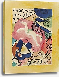 Постер Кандинский Василий Design for the cover of the almanac ‘The Blue Rider’ IV