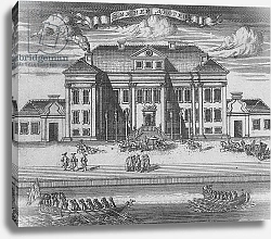 Постер Зубов Алексей St. Petersburg. View of the Winter Palace of Peter I, 1716